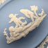 British Vintage Wedgwood Jasperware Box Pair, Pale Blue